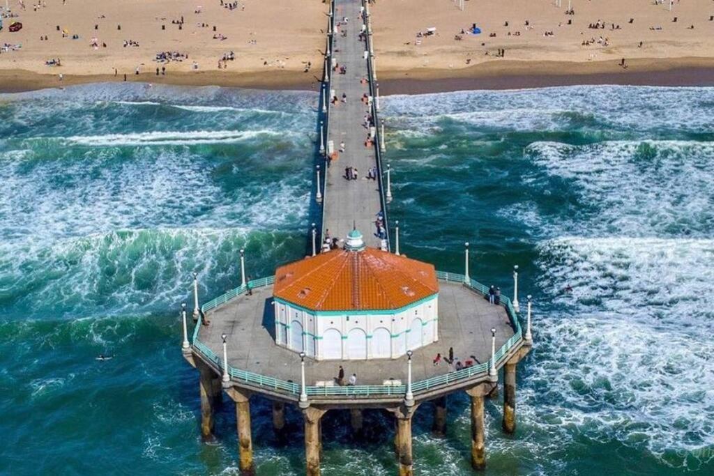 Brand New Ocean-View Beach Home Steps To The Sand! Manhattan Beach Exteriör bild