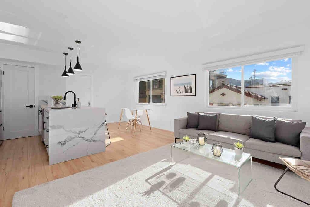 Brand New Ocean-View Beach Home Steps To The Sand! Manhattan Beach Exteriör bild